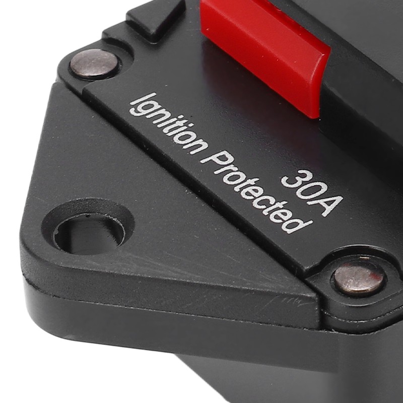 DC 32V Circuit Breaker with Switch Manual Reset Waterproof for
