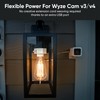Wyze Lamp Socket Power Adapter for Wyze Cam v3/v4 (Camera