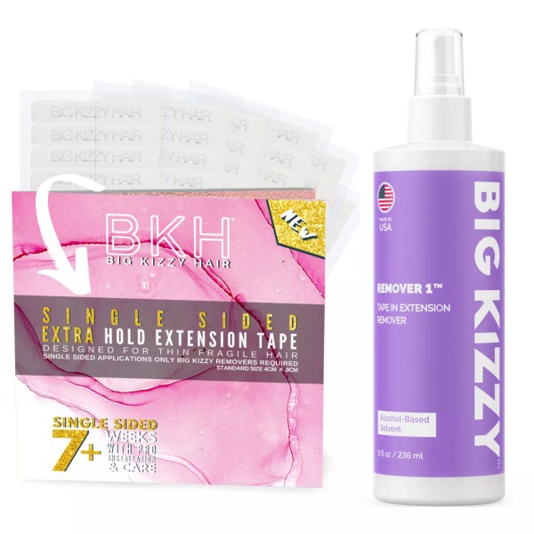 BIG KIZZY | Remover 1 + Single Sided Extension Tape