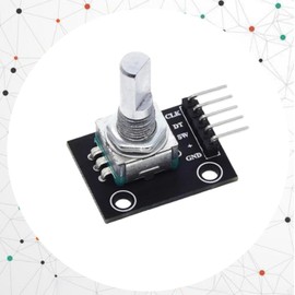 KY-040 Rotary Encoder, Rotary Encoder Module, 360 Degree Encoder, Encoder, Rotary Encoder, Code Switch, Digital Potentiometer, Pack of 10