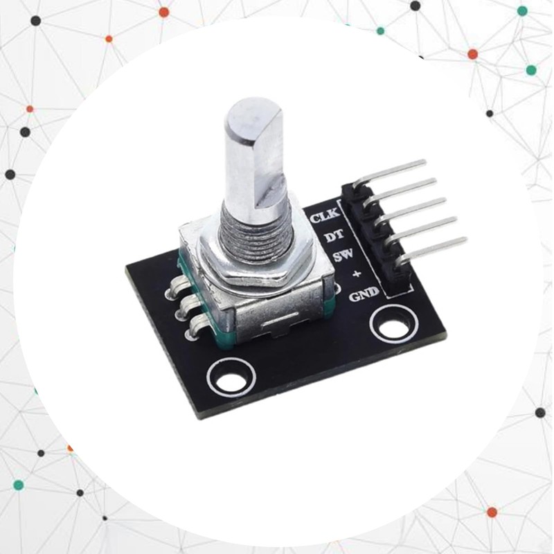 KY-040 Rotary Encoder, Rotary Encoder Module, 360 Degree Encoder, Encoder,