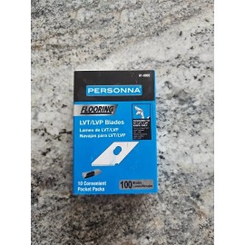 Personna, Flooring, Lvt/lvp Blades, 10 Pocket Packs, 100 Blades