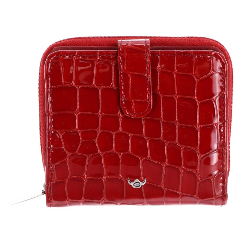Golden Head Cayenne RFID Leather Wallet 10 cm, cherry, coin