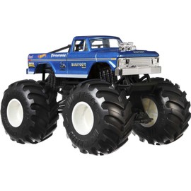 Hot Wheels Monster Trucks Bigfoot 1:24 Scale for Kids Age 3 4 5 6 7 8 Years Old Great Gift Toy Trucks Large Scales GBV32