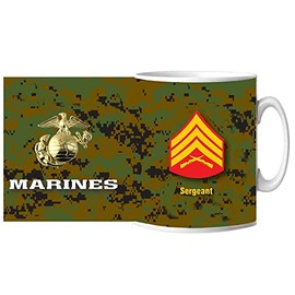 Mitchell Proffitt Marine Corps USMC Sergeant Ceramic Mug 15 oz