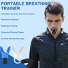 Katyjun Pack of 2 lung trainers, breathing trainer with adjustable