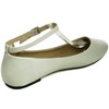Alpine Swiss Calla Womens Ankle Strap Ballet Flats Classic Slip