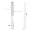 3pcs Nut File Tapered Cutting Edge Comfortable Handle Double Sided