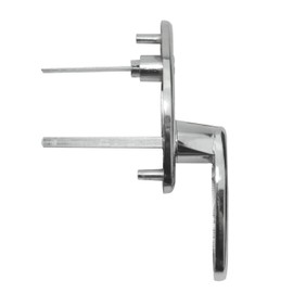 Garage Door L Handle - Keyed