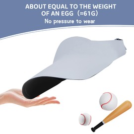 Zando Toddler Visor Hat Baby upf 50+ Adjustable Toddler Sun Protective Golf Hat Lightweight Tennis Sports Hats Grey Visors Hat Toddler Summer Beach Caps for Little Boys Girls Grey 2-5T