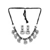 Indian Designer Statement Afghani Silver Oxidised Dual Tone Ethnic Traditional