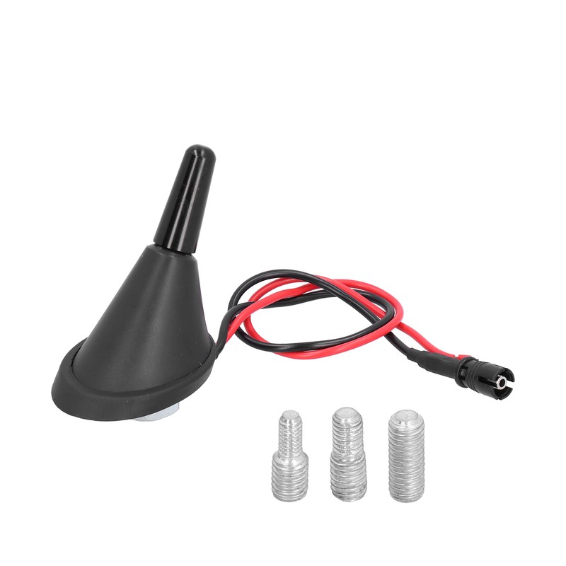 1.2in Car Roof Antenna Short Aerial with 3 Thread Adapters