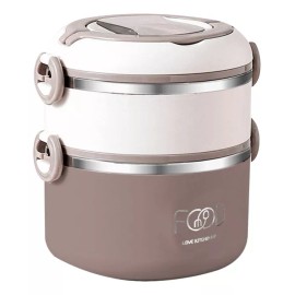 Maíz Contenedor Fiambrera Lunch Box Sopa Acero Inoxidable Termico