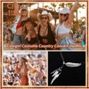 Boho Necklaces for Women Country Concert Outfits Nashville Western Outfit