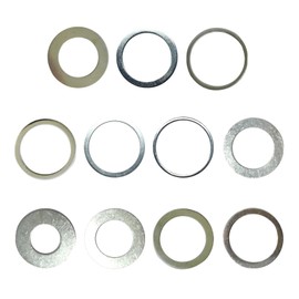 11Pcs Circular Reduction Rings High Speed Steel Cutting Disc 20/22/25.4/30/32mm Woodworking Tools