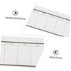 FUNOMOCYA 5pcs Business Notebooks for Management Simple Schedule Planning Memo