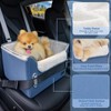 PETSFIT Small Dog Car Seat, Puppy Portable Dog Booster seat