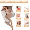 Anfrandce Pregnancy Pillows for Sleeping, Maternity Pillow for Pregnant Women,