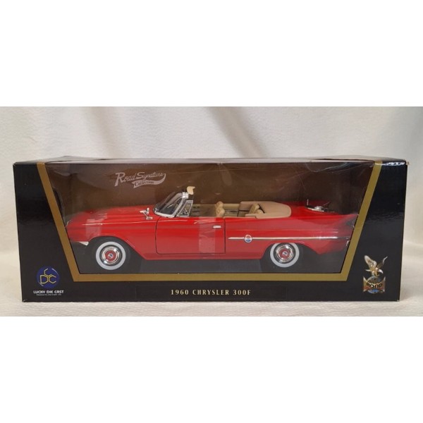 Road Signature 1/18 Road Signature Red 1960 Chrysler 300F Convertible