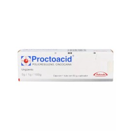 Proctoacid Ungüento 5 g /1 g /100 g Tubo Con 50 g