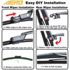 AERO Wipers Replacement for Honda HR-V HRV 2024-2023, 26"+17" Front