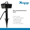 Kopp Outdoor Socket with Ground Spike, 4 x Safety Sockets,