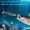 Set of 12 Fishing Lures + Box Rubber Fish 12g