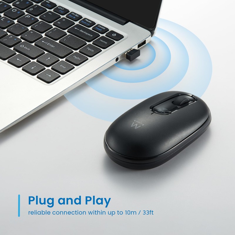 Ewent Ew3241 Wireless Mouse One Size