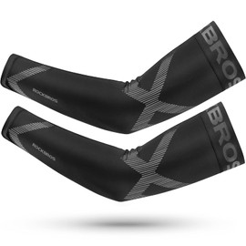 ROCKBROS UV Protection Cooling Arm Sleeves for Men Women UPF 50+ Sun Sleeves to Cover Arm Outdoor Sports Golf Cycling Running Football Basketball
