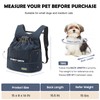 Dog Front Carrier Backpack, Adjustable Pet Dog Carrier Backpack Ventilated