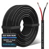 UL2464 18AWG 2 Conductor PVC Electrical Wire 20FT 18/2 Gauge