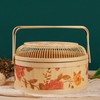 Rattan Small Bamboo Basket Hand Woven Children's Bamboo Woven Straw