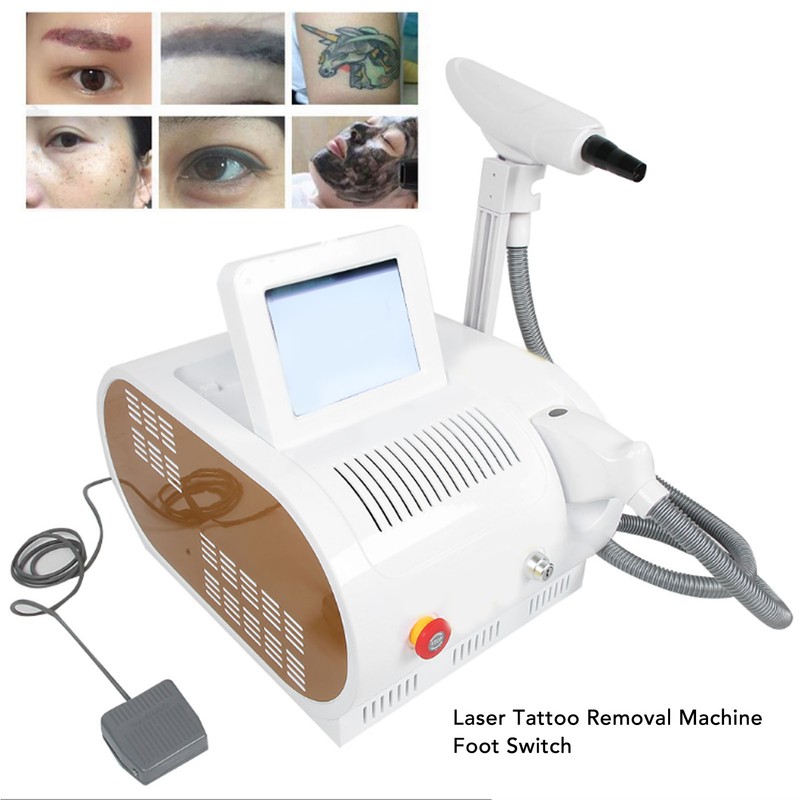 3 Hole Laser Tattoo Removal Machine Foot Switch Accessory Hair