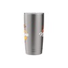 Eat Sleep Nectarine Repeat Vegan Vegetarian Dietitian Stainless Steel Insulated