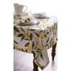 DII Lemon Bliss Colección de Mesa, Mantel, 52 x 52