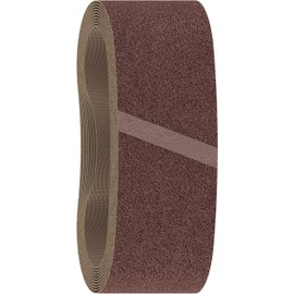 Bosch 10x PRO Paint on Wood and Hardwood X440 Sanding Belt for Sanders (for Paint on Wood, Hardwood, 75 x 533 mm, Grit 60, Professional Accessory Belt Sander)