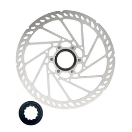 Remeiven Disc Brake Rotor with Centre Lock 160/180 /203/140 mm Bike Brake Rotors for Mtb Mountain Road Bicycle with Disc Braking System (180mm)
