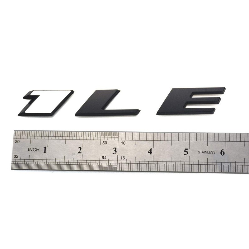 Aimoll 1LE Emblem Badge Letter Rear Side Replacement for Camaro
