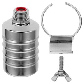 Happyyyami Stainless Steel Float Valve, Ball Tap, Automatic Water Supply, Water Level Control, Full Water Stop G1/2 (4 Minutes), Top Water Supply Fixture Included, Clip Tank, Solar Water Heater, DIY