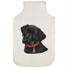 'Labrador Puppy' Hot Water Bottle Cover (HW00023313)