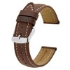 Bisonstrap Watch Strap, Vintage Leather Replacement Strap Width: 14 -