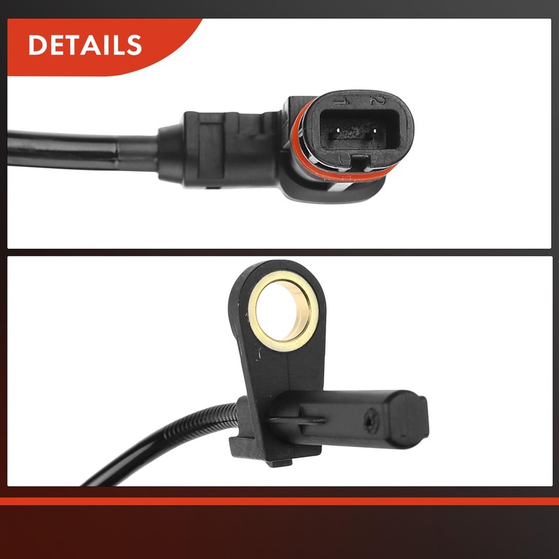 Frankberg 2 x ABS sensor front rear compatible with S-Class