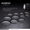 Andoer 55mm Macro Close-Up Filter Set +1 +2 +4 +10