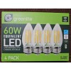 Greenlite 60w Equivalent LED 4-Pack 4.5 Dimmable B10 Chandelier Bulb