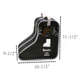 Portable 2 Pack Boots Storage,Short Boots Storage/Protector Bag, Boots Cover(Black)