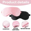 Pack of 2 Silk Sleeping Masks, Comfortable Sleeping Glasses for
