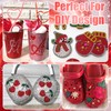 Red Resin Rhinestones Flatback Gems Bedazzler Kit for DIY