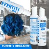 Shampoo Matizador Para Cabello Azul Con Keratina Nefertiti