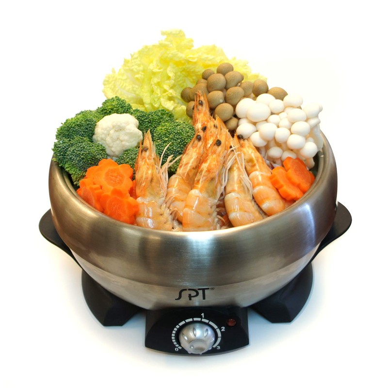 SPT SS-301A: Multi-Cooker (Shabu-Shabu & Grill), stainless