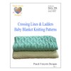 Peach Unicorn Designs Knitting Patterns for Baby Blankets x 2,